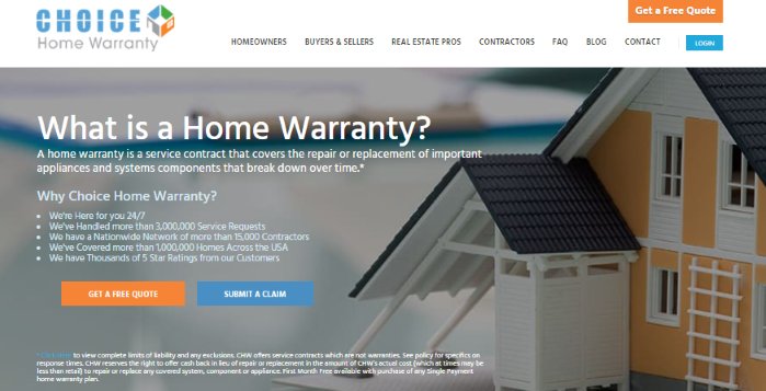 choice home warranty claim