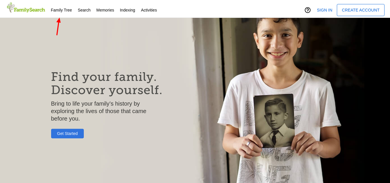 familysearch pioneer ancestors